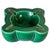 French Art Deco Green Ceramic Ashtray with Gilded Details, 1940s For Sale - Image 12 of 12