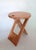 Suzy Folding Stool by Adrian Reed, 1980s For Sale - Image 9 of 9