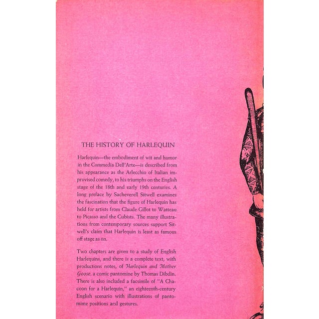 "The History of Harlequin" Book 1967 Beaumont, Cyril For Sale - Image 4 of 10
