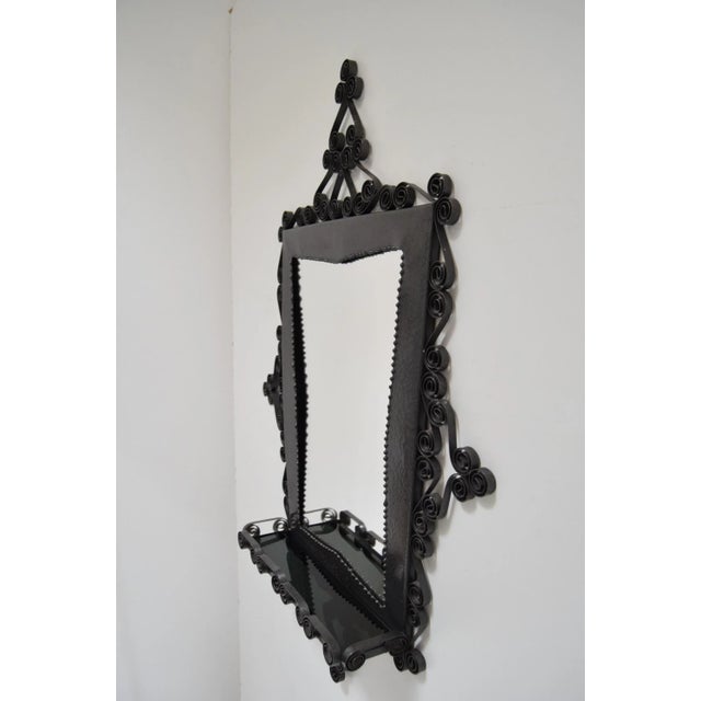 Mid-Century Wall Mirror, 1960s For Sale - Image 4 of 13