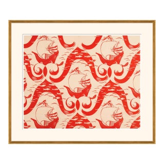 Cravelle Art Print in Gold Frame by Paule Marrot For Sale