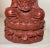 Paint Large Antique Chinese Signed Guanyin Red Lacquer Cinnabar Statue Sculpture For Sale - Image 7 of 17