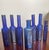1900 - 1909 Curated Collection of 6 Victorian Cobalt Blue Apothecary & Poison Bottles For Sale - Image 5 of 8