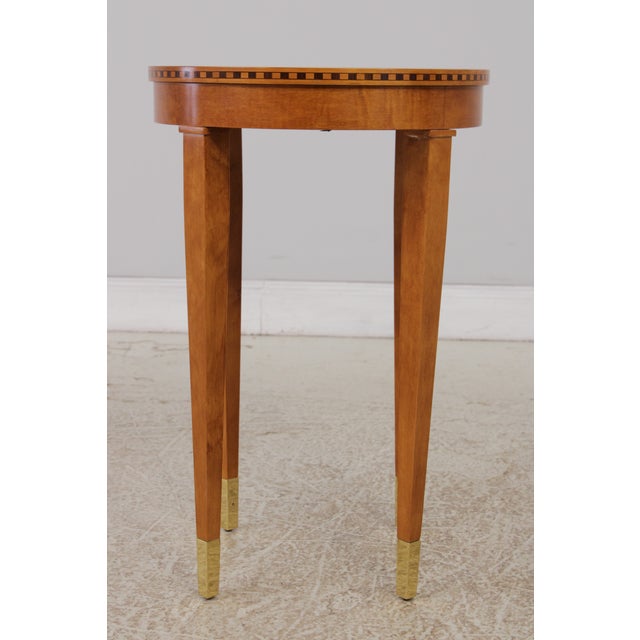 Age: Approx: 20 Years Old Details: Brass Capped Feet High Quality Construction Nice Inlay Work Throughout Genesis...