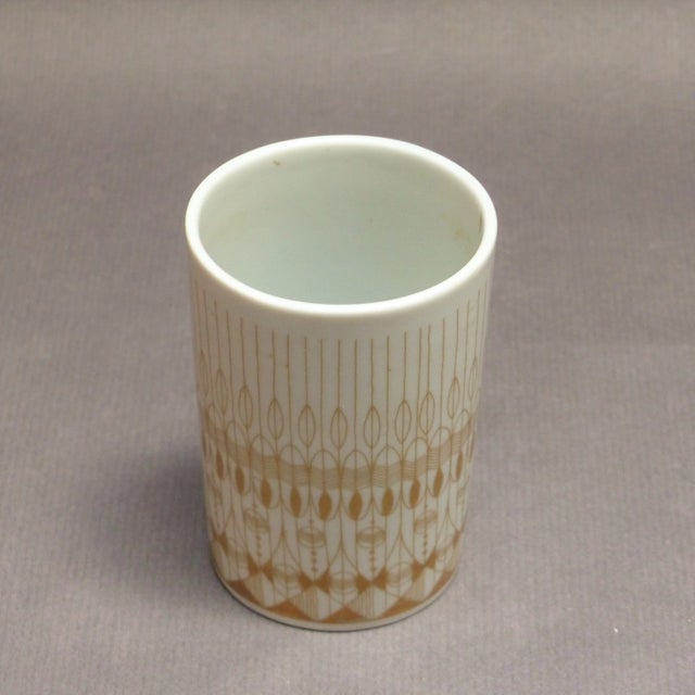 Porcelain Vase by Theo Baumann for Rosenthal Studio Line, 1960s For Sale - Image 4 of 5