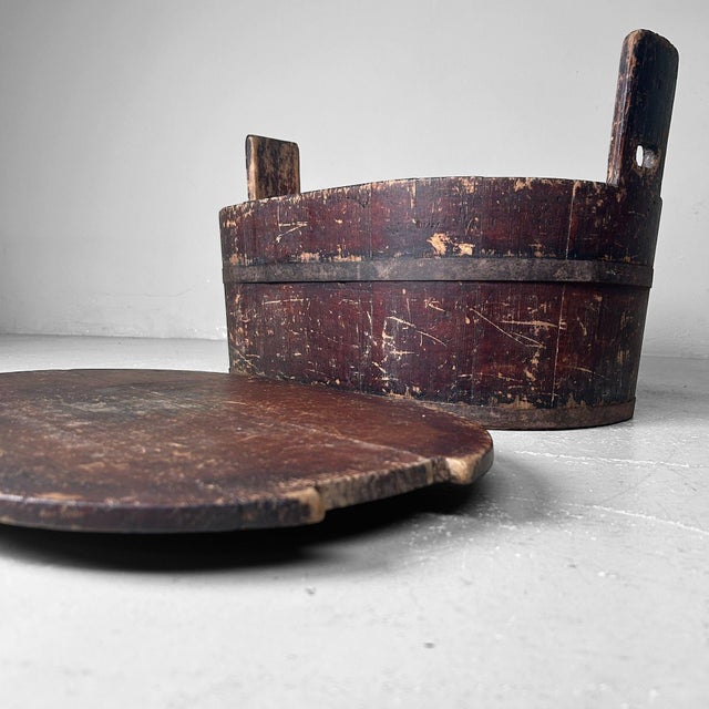 Taishō Era Taru Bucket, Japan, 1920s For Sale - Image 4 of 16