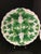 Two Hand painted, Lovely decorated green leaves Meissen antique plates. The large one is 10” W, the smaller one is 8” W....