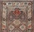 Tribal Beautiful Antique Persian Bakhitari Rug in Diamond Patten in Gray & Multi Colors 4'1 X 7 For Sale - Image 3 of 13