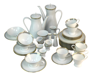 Porcelain Coffee Service from Rosenthal, 1950s, Set of 43