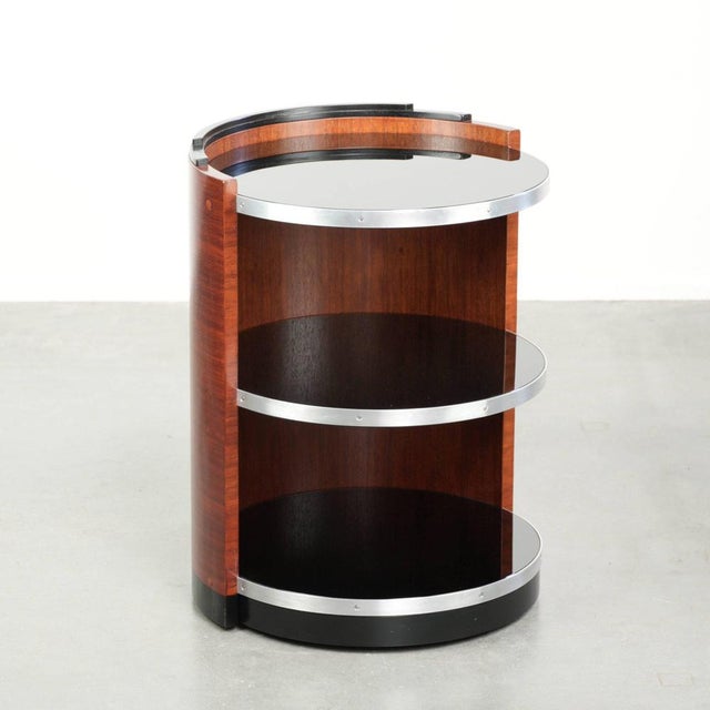 Side Table with Black Glass Tops from Schuitema For Sale - Image 10 of 10