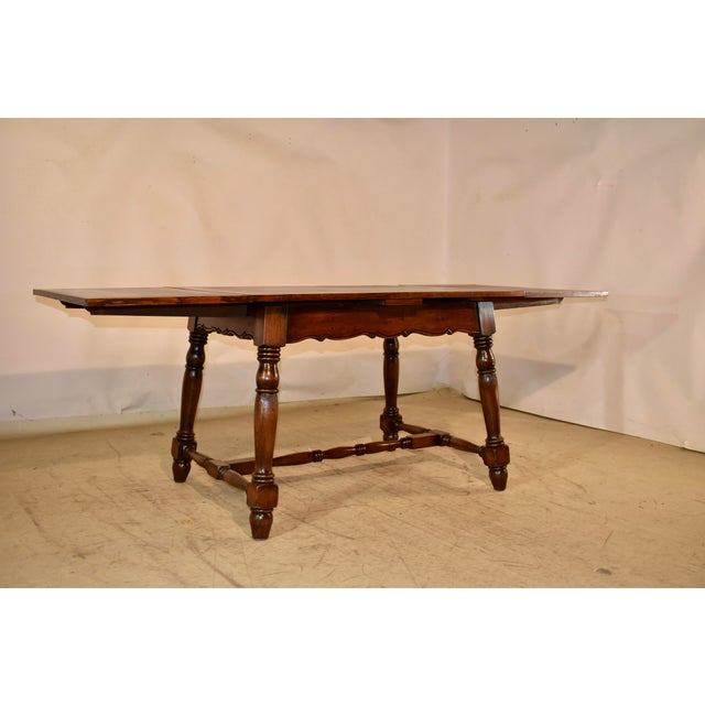 French Oak Draw-Leaf Table, Circa 1900 For Sale - Image 9 of 9