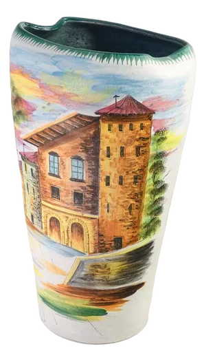 Hand-Painted Ceramic Stand Holder from RM