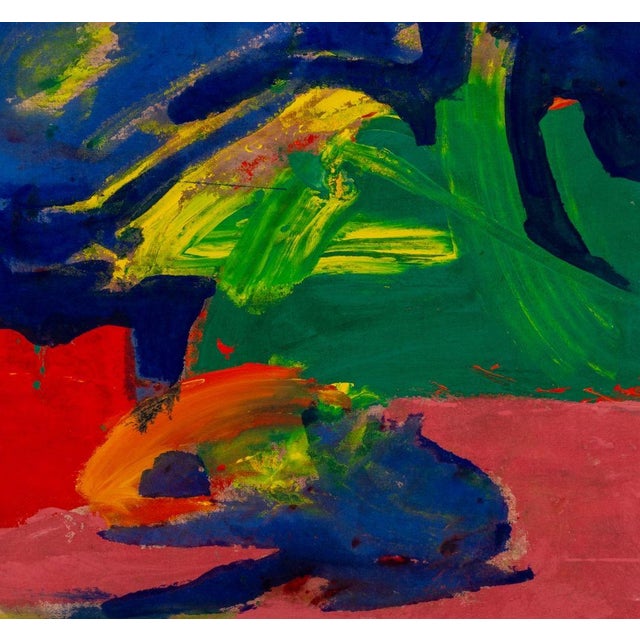 Contemporary Contemporary School Abstract Mixed Media on Canvas For Sale - Image 3 of 6