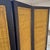 Wood Woven Rattan Four-Panel Folding Screen For Sale - Image 7 of 12