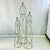 Rustic European 1940s Vintage French Neoclassical Iron Fluer De Lis Monumental Topiary Frames - Set of 3 For Sale - Image 3 of 18