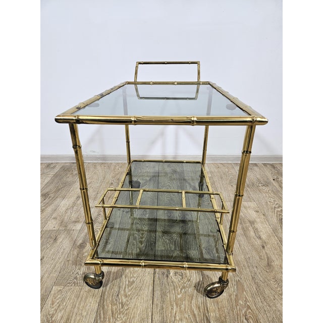 Vintage Bar Cart, France, 1970s For Sale - Image 12 of 15