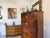 Antique Biedermeier Walnut Cabinet For Sale - Image 6 of 13