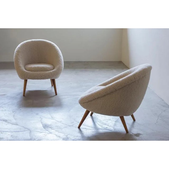 Set of Oeuf Lounge Chairs For Sale - Image 8 of 16