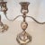 Mid 20th Century Silverplated Candelabras Pair For Sale - Image 4 of 8