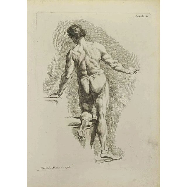 Nicholas Cochin, Anatomy Studies, Etching, 1755 For Sale