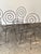 Spiral Iron Chairs in the Style of Luigi Serafini for Sawaya & Moroni, 1980s, Set of 6 For Sale - Image 11 of 18