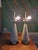 1950s Mid Century Modern Gerald Thurston for Lightolier Ceramic & Brass Table Lamps, Pair For Sale - Image 11 of 18