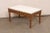 Wood Antique Swedish Marble Top Coffee Table For Sale - Image 7 of 10