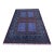 Hand-Knotted Afghan Turkmen Ensi Wool Area Rug - 8'4" X 11'10" For Sale