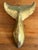 Brass Rustic Nautical Brass Whale Door Knocker For Sale - Image 8 of 8