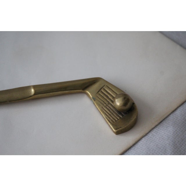 Gold Golf Club Letter Opener For Sale - Image 12 of 13