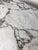 1960s Vintage Oval Arabescato Marble Dining Table by Florence Knoll for Roche Bobois, 1960s For Sale - Image 5 of 8