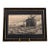 Antique English Steamboat Original Black + White Sketch For Sale