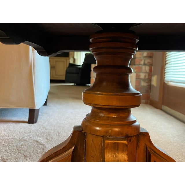 Antique 19th-Century George W. Archer Victorian Piano Stool With Cast Iron Swivel For Sale - Image 4 of 12
