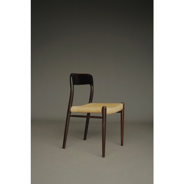 Model 75 Chairs in Beech by Niels Otto Møller for J.L. Moller, 1960s, Set of 6 For Sale - Image 11 of 18