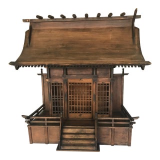 Vintage Showa Era Japanese Kamidana Shinto Shrine For Sale