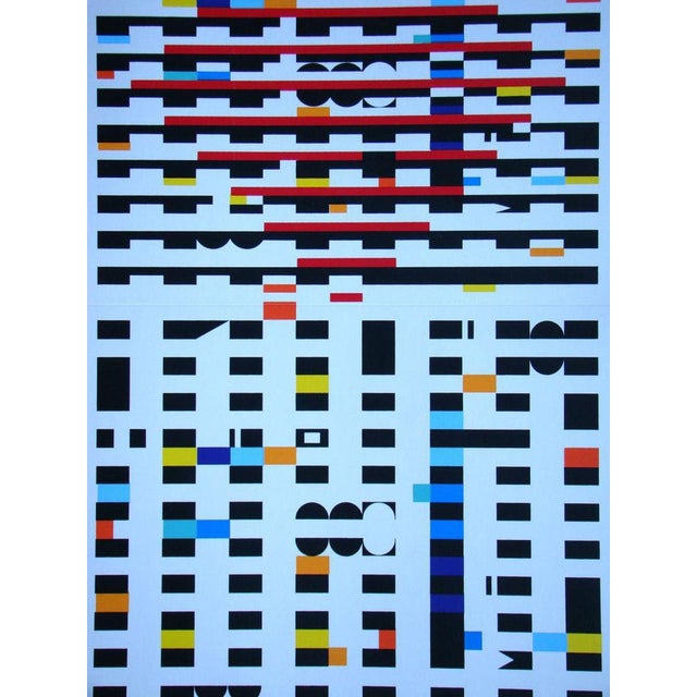 Yaacov Agam, Composition Cinetique, 1971, Original Screen Print For Sale - Image 6 of 12