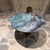 Ico Parisi Attributed to Ice Parisi Italian Coffee Table Mid Century Modern Green Stone For Sale - Image 4 of 8