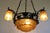 Vintage French Pendant Light in Wrought Iron by Muller Frères, 1930 For Sale - Image 3 of 14