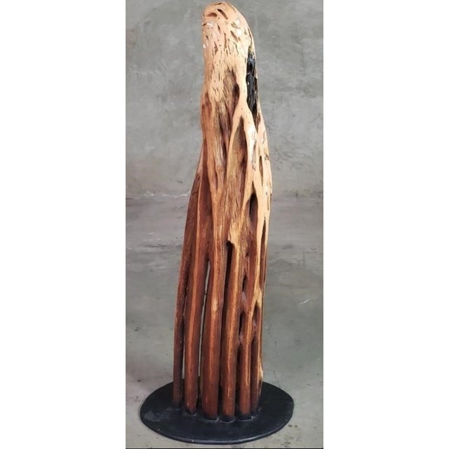 This monumental 47-inch (almost 4 feet) original sculpture is a rare and significant work by the late Los Angeles-based...