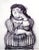 After Fernando Botero, Woman in a Striped Dress, Serigraph For Sale - Image 4 of 4