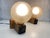 1980s Wall Lamps in Oak and Glass from Temde Leuchten, 1970s, Set of 2 For Sale - Image 5 of 10