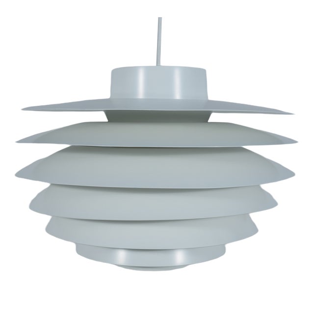 Mid-Century Danish Verona Pendant Lamp by Svend Middelboe for Fog & Menup, 1970s For Sale