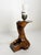 Brutalist Brutalist Olive Wood Table Lamp, France, 1960s For Sale - Image 3 of 13