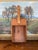 This vintage grain scoop is a finely hand-carved utility piece crafted from solid hardwood, showcasing the natural beauty...