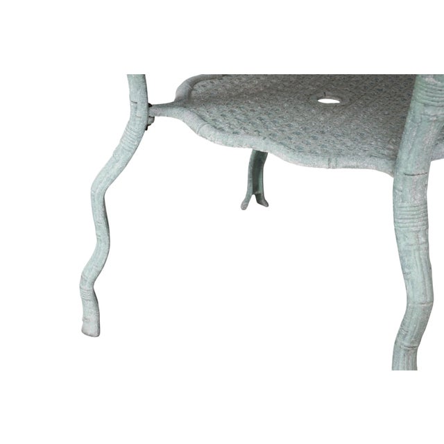 Verdigris Verdigris Patio Dining Set 5pcs For Sale - Image 8 of 18