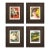 Edgar Degas Set of 4 Exquisite Danseuses Framed For Sale
