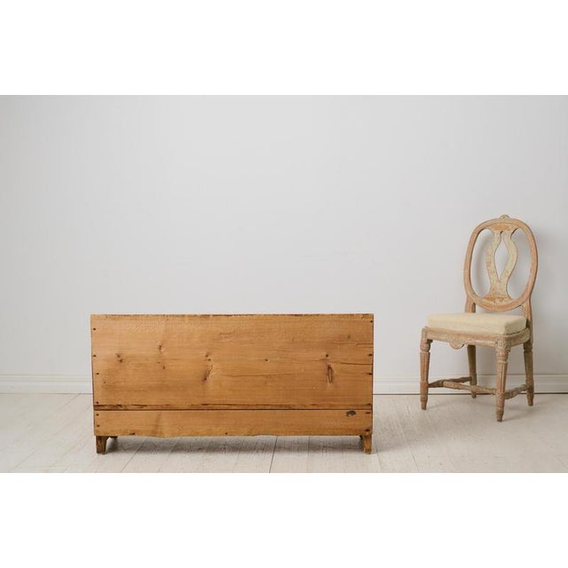 Antique Swedish Folk Art Bench, 1800s For Sale - Image 6 of 10