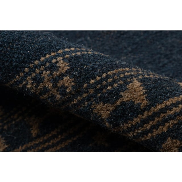 Mahi Kabir Indigo 9' X 12' Area Rug For Sale - Image 4 of 6