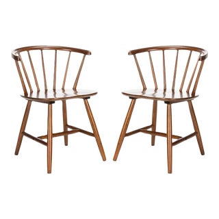 Ceres Dining Chair - Walnut, Set of 2 For Sale
