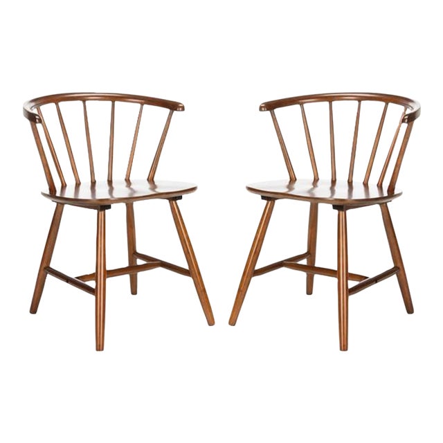 Ceres Dining Chair - Walnut, Set of 2 For Sale